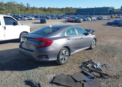 2017 Honda Civic Ex-T from USA, damaged, VIN 19XFC1F38HE212396